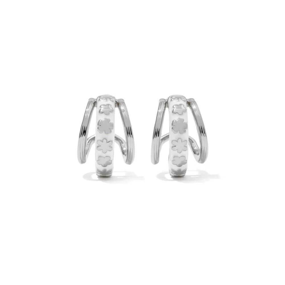 NEW KENDRA SCOTT women's jane earrings in silver